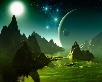 alien landscape